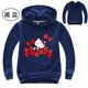 thumbnail image 3 of Hello Kitty ropa para niños primavera nueva moda para chicas Sudadera con capucha de algodón con estampado de dibujos animados para niños sudadera cómoda deportiva informal, 3 of 5
