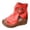 Red, variant on High Top Sandals for Women Platform Wedge Fish Mouth Open Toe Buckles Shoes Ladies Summer Cork Vintage Ankle Bootie Size 7 Purple