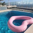 thumbnail image 1 of Leadingstar Love-shaped Swimming Ring Underarm Ring Inflatable Water Toys For Beach Lake Pool, 1 of 8