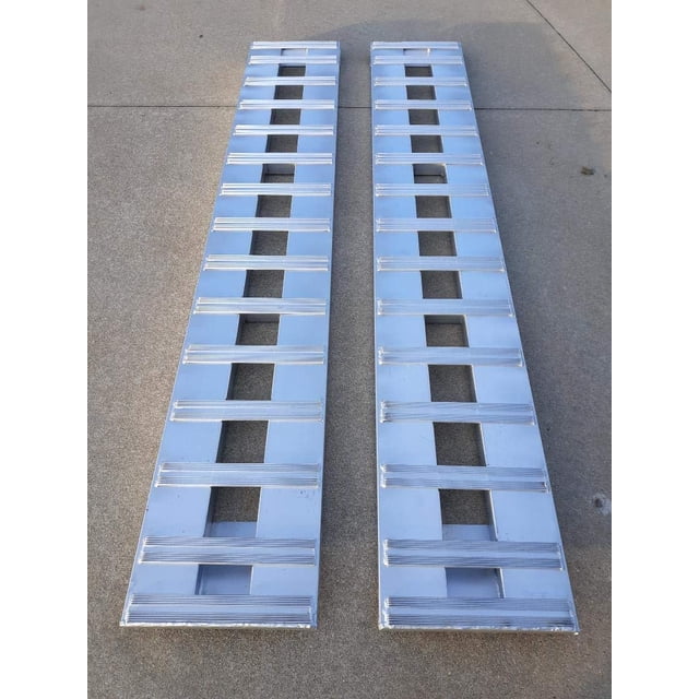 Ensemble de 2 Rampes en Aluminium de 6 Pieds pour Voiture ATV Camion Remorque