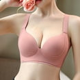 thumbnail image 3 of Busydd Womens Bras for Large Bust No Underwire Supportive Push Up Bra Comfortable Lightweight Wireless Bras for Women Adjustable T-Shirt Everyday Bra, 3 of 3