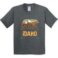 thumbnail image 3 of Inktastic Idaho Vacation Bear Silhouette Youth T-Shirt, 3 of 5