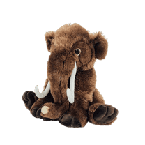 Plush Gear 16" Woolly Mammoth Stuffed Animal Soft, Cuddly Prehistoric Plush Toy