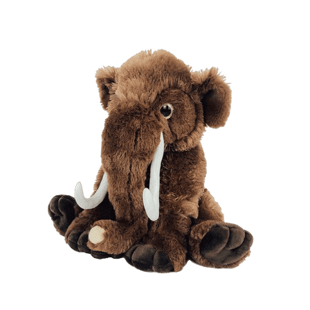 Plush Gear 16" Woolly Mammoth Stuffed Animal Soft, Cuddly Prehistoric Plush Toy
