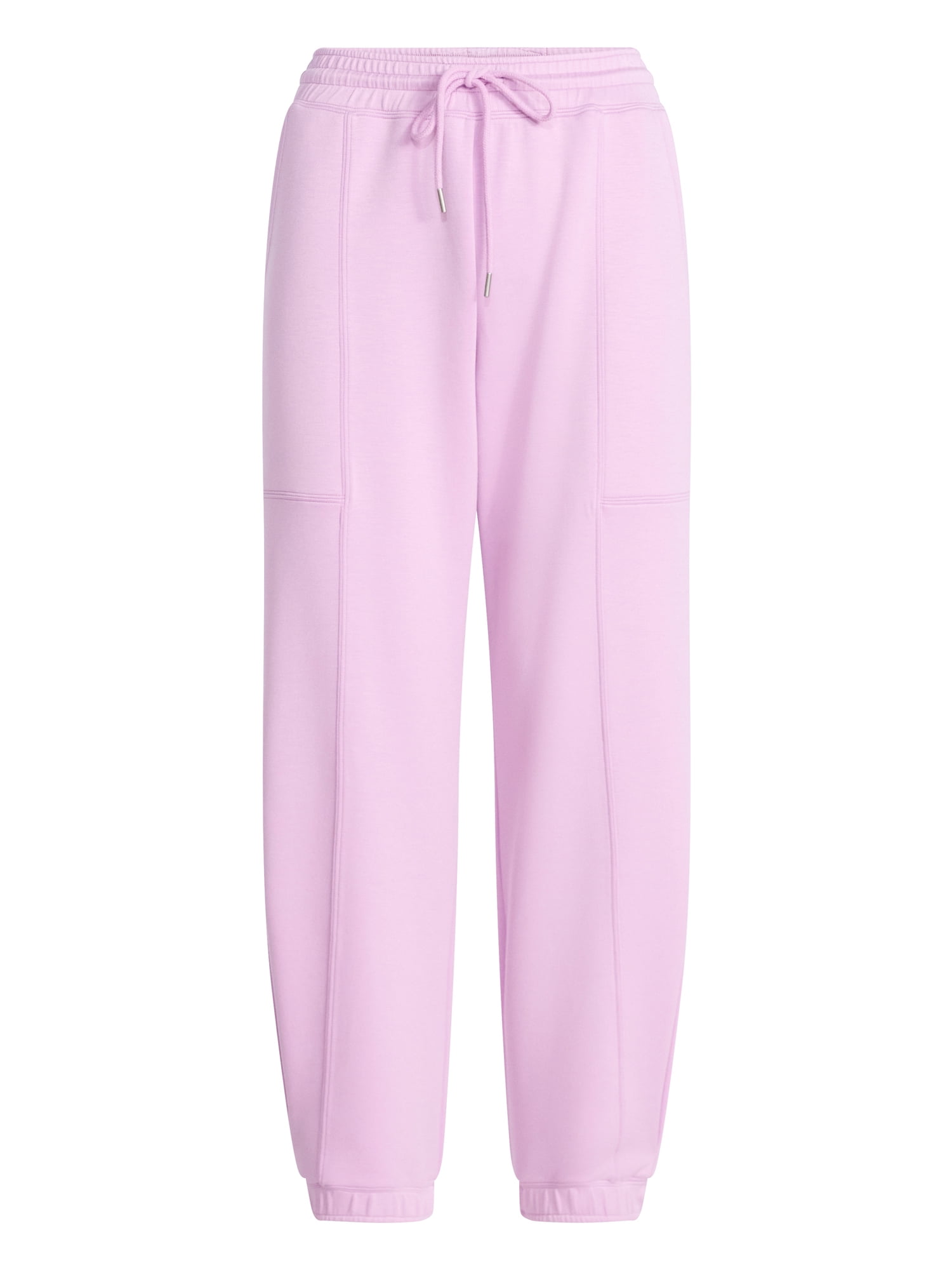 Scoop Women's and Women's Plus New Scubaknit Barrel Pants, Sizes XS-4X
