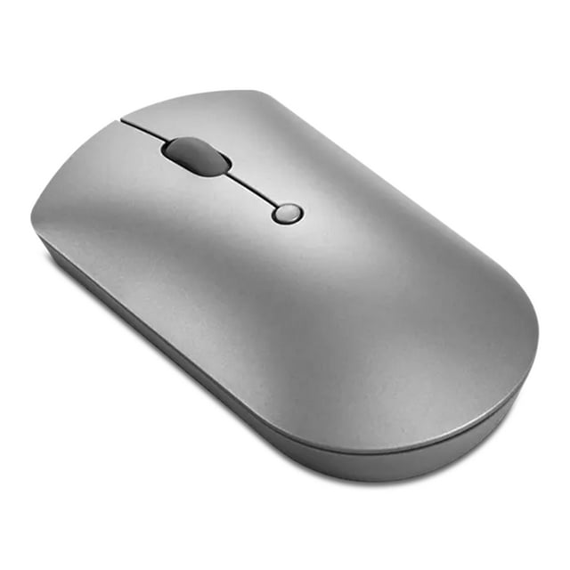 Ratón silencioso Bluetooth Lenovo 600 con sensor óptico azul