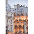 thumbnail image 2 of Okula, Carina 11x14 Gold Ornate Wood Framed with Double Matting Museum Art Print Titled - Golden Glow in The City of Light, 2 of 4