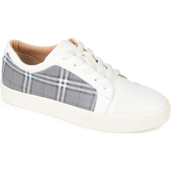 Journee Collection Womens Casual and Fashion Sneakers 8 Grey