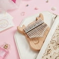 thumbnail image 3 of 17key Kalimba Instrument de Musique Maison Transparent Acrylique Kalimba Cadeau Pouce Piano, 3 of 6