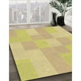 thumbnail image 2 of Ahgly Company Indoor Rectangle Patterned Bold Yellow Area Rugs, 6' x 9', 2 of 6