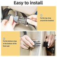 thumbnail image 3 of Car Back Seat Organizer With Touch Screen Tablet Holder Automatic Storage Pocket Protector For Travel, 3 of 5