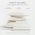 thumbnail image 4 of Noble Linens 8-Piece Ivory Bed in a Bag Microfiber Bedding Set, Twin, 4 of 16
