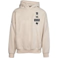 thumbnail image 2 of Men's Levelwear Khaki Texas Rangers City Connect Contact Baseline Pullover Hoodie, 2 of 3