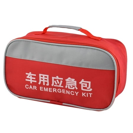 746 Oxford - Home Office Outdoor Oxford Cloth First Responder Aid Rescue Storage Bag Red