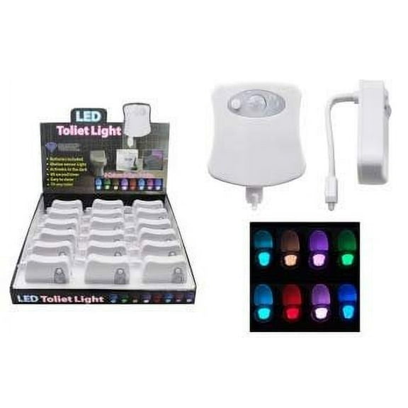 Diamond Visions 08-2034 LED Toilet Light with 8 Colors 2 Lights