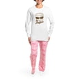 thumbnail image 4 of CafePress - Marsh Mellow - Women's Long Sleeve Relaxed Fit Cotton Light Pajama Set, 4 of 7