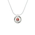thumbnail image 2 of Delight Jewelry Silvertone Red Enamel Firefighter Helmet Hero Ring Charm Necklace, 18", 2 of 4