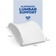 thumbnail image 2 of Almohada Lumbar Support Spring Air para Soporte de Espalda Baja y Media - Ideal para Silla de Oficina/Coche - Color Blanco, 2 of 5