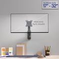 thumbnail image 2 of Soporte de pared para monitor VIVO MOUNT-V001A 43-81 cm negro, 2 of 9