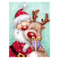 thumbnail image 1 of Pintura de diamantes de Navidad, muñeco de nieve, punto de cruz, 5D, bordado de diamantes DIY, mosaico de dibujos animados, artesanía, decoraciones de vacaciones, nueva llegada, 1 of 4