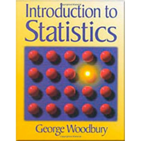 Pre-Owned An Introduction to Statistics Hardcover