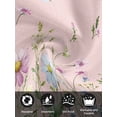 thumbnail image 7 of Flower Pink Cloth Napkins Set of 6 Reusable Dinner Napkins, Blue Pink Daisy Wildflower Floral Botanical Cocktail Napkin Washable Table Napkins for Wedding/Holiday Party/Baby Shower 20"x20", 7 of 7