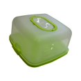 thumbnail image 4 of Caja cuadrada para transportar pasteles Macarena multiusos verde, 4 of 8