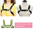thumbnail image 2 of tredstone Ceinture en Cuir Gothique Creuse Robuste Bande de Poitrine Réglable Durable pour Hommes Fête Clubwear Vert, 2 of 6