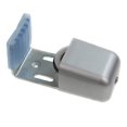 thumbnail image 3 of Sliding Door Limit Swing Stop Automatic Door Swing Stop Sensor Door Holder Positioner Framed Door Adjustable Ground Wheel (2pcs, Silver), 3 of 5