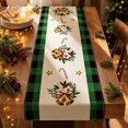 thumbnail image 6 of Virelaxpo Christmas Printed Table Runner Holiday Dining Table Decor for Family Dinner Party, 6 of 7