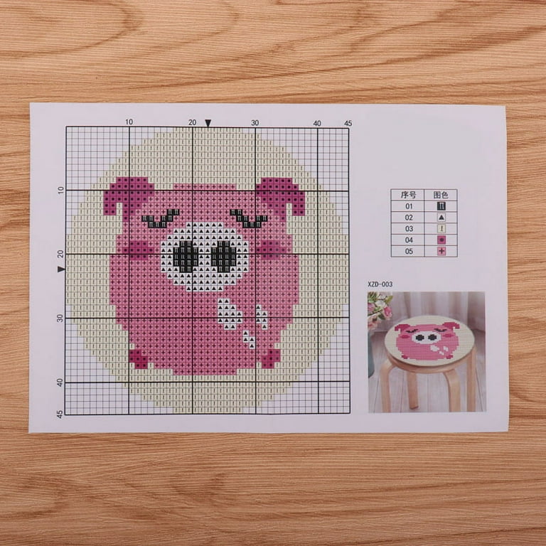 latch-hook-kits-round-rug-canvas-handmade-needlework-supplies-pig-walmart-com for Free Printable Latch Hook Patterns Latch Hook Kits Round Rug Canvas Handmade Needlework Supplies - Pig - Walmart.com for Free Printable Latch Hook Patterns