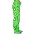 thumbnail image 2 of Star Wars The Mandalorian Baby Yoda Kelly Green Christmas Lounge Pants, 2 of 3