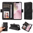 thumbnail image 2 of Funda GANGXUN para iPhone SE 2024 con diseño acolchado elegante, cuero PU, protección total y ajuste preciso, 2 of 5