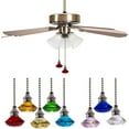 thumbnail image 1 of Neinkie Ceiling Fan Pull Chain - Diamond Fan Pull Chains Ceiling Fan Chain Extender with Chain Connector Home Wedding Decor Ornament Pendant-19.69", 1 of 7