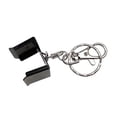 thumbnail image 1 of Pool Cue Chalk Holder Chalk Carrying Case with Keychain Chalk Pocket Handy Metal Black, 1 of 9