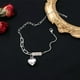 Charm Chain Bracelet Elegant Beautiful Fashion Bracelet Jewelry Accessories for Women Girls New - image 3 of 6