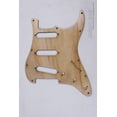 thumbnail image 4 of Siemonic Electric Guitar Pickguard Maple wood SSS Guitar Plate Scratch Pick Guard, 4 of 5