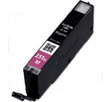Zoomtoner Compatible CANON CLI-251XL Encre / Cartouche Jet d'Encre à Haut Rendement Magenta pour CANON Pixma MX-922