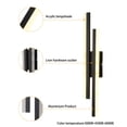 thumbnail image 2 of Miumaeov Modern Wall Lamp Wall Sconce Dimmable LED Bedside Lamp Wall Light for Stairs Living Room Bedroom Aisle Hallway, 2 of 18