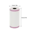 thumbnail image 2 of OULII Self-Adhesive Multicolor Thermal Paper 3Pcs For Cash Registers, 2 of 8