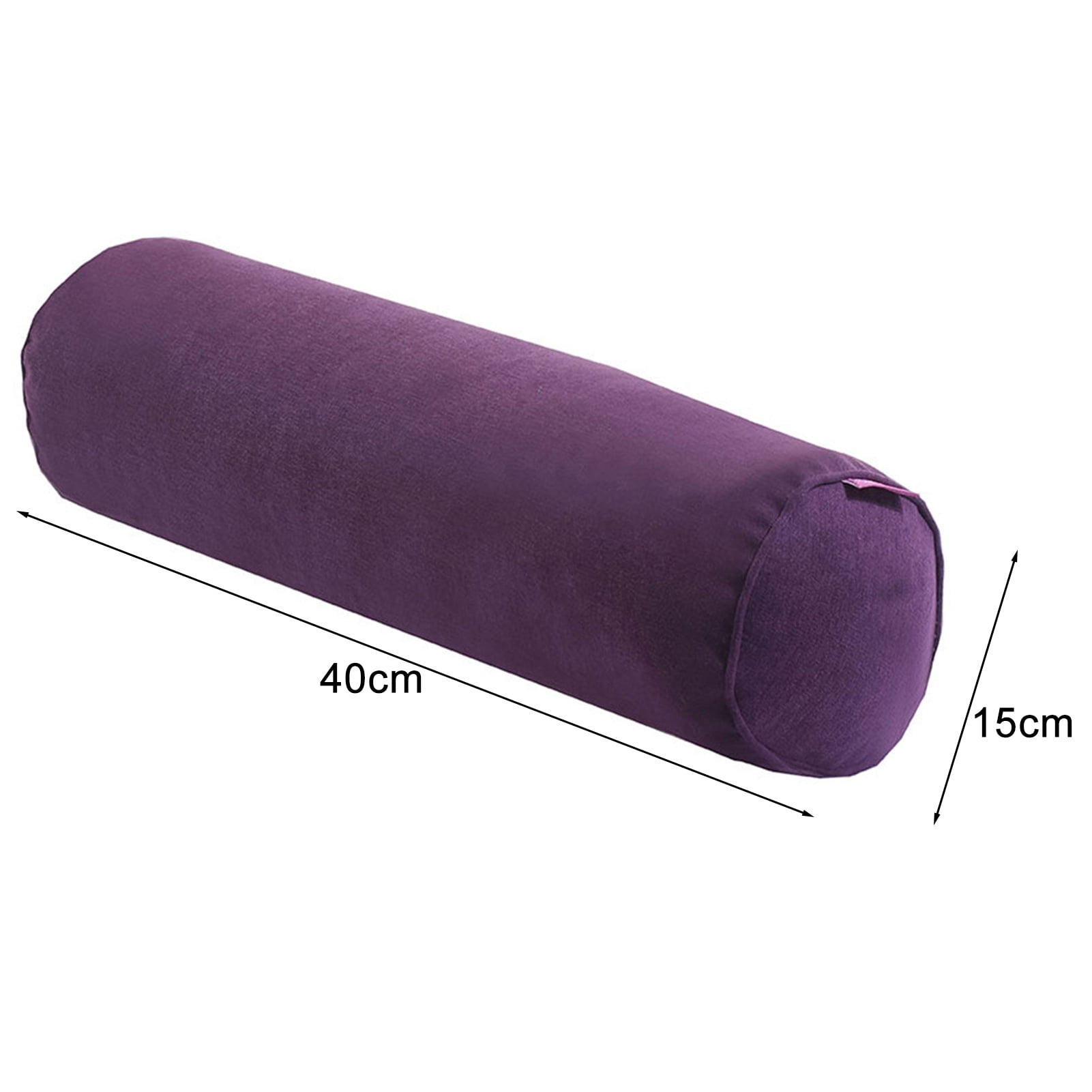Travelwant Neck Shoulder Pain Relief Pillow Cervical Pillow for Neck Pain Relief Memory Foam Round Neck Sleeping Pillow with Arm Lumbar Shoulder Support Round-Dark Purple