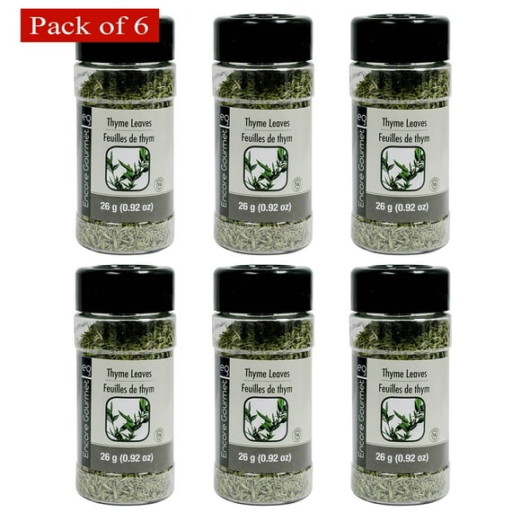 Encore Thyme Leaves 26g (Pack of 6)
