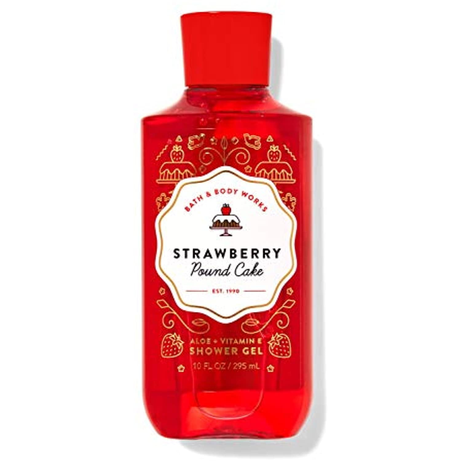 Strawberry Pound Cake Bath And Body Works Bath & Body Works Strawberry Pound Cake Shower Gel Wash 10 Ounce