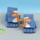 thumbnail image 4 of Manoplas Cálidas De Punto Con Estampado De Dinosaurios De Dibujos Animados, Sin Dedos, Guantes De Invierno Para Niños, Guantes Para Niños, Manoplas De Punto, Guantes De Medio Dedo., 4 of 4