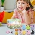 thumbnail image 3 of ICQOVD Montessori Easter Egg Cart Set Colorful Mini Vehicles Decorative Set, 3 of 6