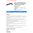 thumbnail image 2 of Lower - Thermostat To Engine Upper Radiator Hose - Compatible with 2005 - 2008 Ford Mustang 4.6L V8 GAS 2006 2007, 2 of 2