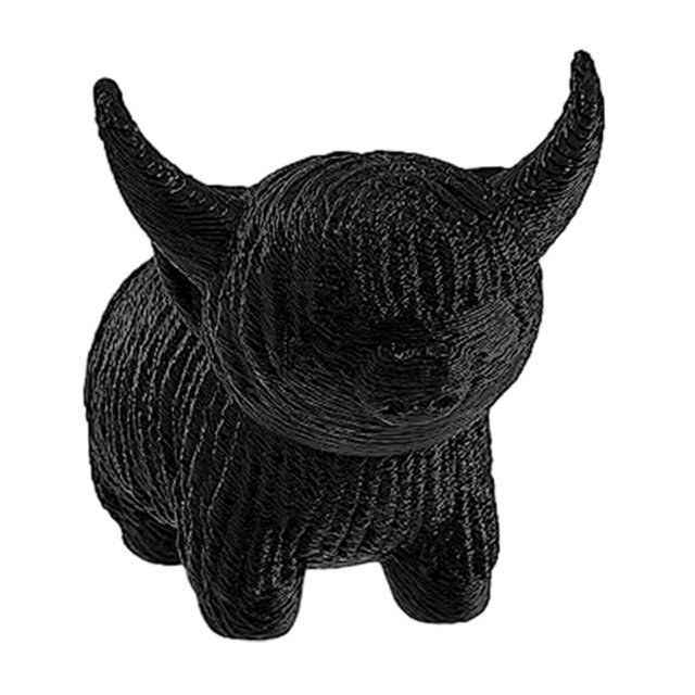 Estatuilla , escultura de mesa, regalo de cumpleaños, adorno artesanal, figura en miniatura para chimenea, dormitorio, estante de escritorio L Negro mayimx Estatuilla de escritorio