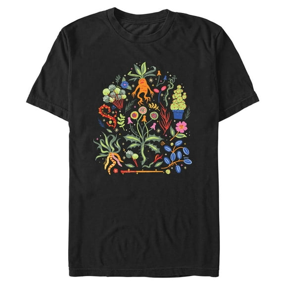 Mens Harry Potter Herbology Collage T Shirt