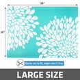 thumbnail image 5 of Drymate Original Cat Litter Mat, Contains Mess from Box for Cleaner Floors, Urine-Proof, Soft on Kitty Paws -Absorbent/Waterproof- Machine Washable, Durable (20”x28”)(Rejuvenation Blue), 5 of 5
