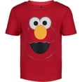 Sesame Street Elmo Cookie Monster Big Bird Toddler Boys 4 Pack TShirts